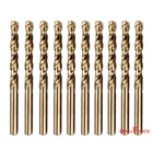 10PCS 17/64" Cobalt Drill Set M35 Hss Jobber Length Twist Tools New. Price: $15.79.