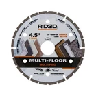 Ridgid 4.5 In. Segmented Rim Multi-flooring Diamond Blade New. Price: $19.95.
