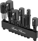 Bates- Impact Socket Adapter Set, 9 Pcs, 1/4" 3/8" 1/2", Magnetic Bit Holder, New. Price: $9.10.