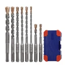 Workpro 8-PIECE Sds-plus Drill Bit Set, Carbide Tip, Sds+ Rotary Hammer 6 Inch New. Price: $30.33.