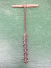 Great Vintage Farm Tool Barn Beam 24" Auger 1/4" Bit Drill Wooden Handle Used. Price: $29.75.
