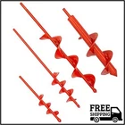 Maxccino Auger Drill Bit For Planting Set Of 4, Garden Ground Earth Spiral New. Price: $33.95.