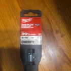 Milwaukee Carbide 2-CUTTER Sds+ Bit, 5/16IN. X 10IN. 12IN. New. Price: $10.00.