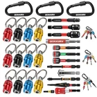 Geinxurn 25PCS Bit Holder Key Chain, 1/4" Hex Shank One Handed Quick Change& ... New. Price: $47.43.