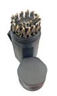 Drill America 29 Set 1/16" To 1/2 Cobalt Jobber Plastic Case New. Price: $96.50.