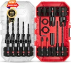 Diyself 15PCS Countersink Drill Bit Set For Woodworking, 1/4 Red New. Price: $52.98.
