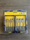 Irwin 341008 8-PCS 6" 1/4" Blue-groove Hex Shank Speedbor Spade Bit Set New. Price: $33.99.