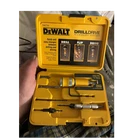 Dewalt DW2730 Drilldrive Accessory System 8-PIECE Metal Bit Set Open. Price: $17.50.