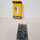 Lot Of 12 Irwin 3019010B Hss Fractional Straight Shank Jobber Length Drill Bit New. Price: $16.00.