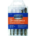 Century Drill & Tool Co. Inc., 5 Piece Cobalt Left Hand Stub Bit Set, New. Price: $39.99.