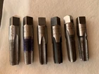 Threading Taps, 5,1/4-18 Npt, 1,1/4-18 NPS,3GTD, 2MORSE,1USA,NEW Lightly Used. Price: $40.00.