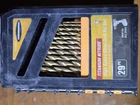 Warrior 29 Pc. Titanium Nitride High Speed Drill Bit Set Open. Price: $29.99.