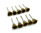 Tmax 10PC Brass Rotary 1/2" Cup Wire Brush Wheel #536 1/8" Shank Fit Tool New. Price: $12.97.