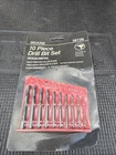 Sears Usa Nos Rare 10PC Drill Bit Set 6729 Wood Metal Alloy Steel Like Craftsman New. Price: $39.00.