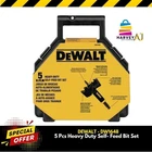Dewalt DW1648 5-PIECE Heavy-duty Self-feed Bit Set- New. Price: $86.97.