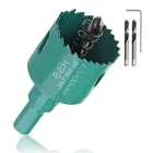 Qjaiune Inch Hole Saw With 1-3/8" 35MM, Arbor New. Price: $9.75.