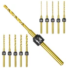 Am Arrowmax Twist Mini Micro Drill Bits Set, 0.6-2.2MM, Titanium Coated New. Price: $32.25.