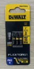 Dewalt Flextoro Bits 3PK - DWAF1PH3IR3 New. Price: $5.00.