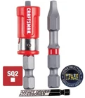 3 Piece Craftsman 2IN SQ2 Square Screwdriver Bit Set Impact Rated + Sleeve Lock New. Price: $12.99.