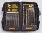 Dewalt Pilot Point Drill Bit Set * DW1263 Cobalt Titanium New Free Shipping Open. Price: $42.50.