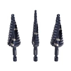 Klein Tools Step Drill Bit Set, Quick-release, Double Fluted, 3-PIECE; Sealed New. Price: $64.44.