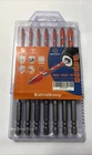 Wildbossy 7PCS 6" Serrated Concrete Drill Bit Set 5/32" To 3/8" New. Price: $19.95.