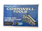 New Cornwell Tools VMLPBST27CQ 27PC Torx Low Profile Socket & Bit Set. Price: $95.00.