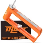 Mutt Tools Adjustable Cutter For Metal Cuts 12" Holes In 2. New. Price: $50.99.