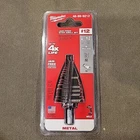 Milwaukee 48-89-9212 #12 Step Bit Jam Free Metal Brand New Sealed. Price: $24.99.