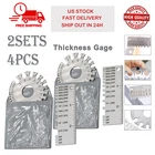 4X Sheet Metal Gauge Thickness Gage Wire Round Measuring Tool Stainless Us New. Price: $16.68.