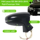 Passenger Side Black Power Heated Mirror W/ Memory For Lexus GS350 GS200T GS450H New. Price: $119.99.