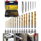 35-PIECE Master Screw Extractor And Drill Bit Set Removal Tool HAN11135ZR New. Price: $148.99.