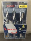 Bosch NKST5003 7-1/2" Daredevil Bit Set Auger, Piece New. Price: $25.00.