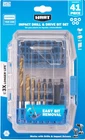 Hart 41-PIECE Impact Drill Bit & Drive Set With Modular Case New. Price: $19.97.