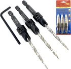 Countersink Drill Bit Set 3 Pc #8 (11/64") Wood Pack Same New. Price: $34.95.