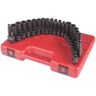 Sunex 3/8" Drive Sae And Metric Std Deep Impact Socket Set, 42-PIECE New. Price: $144.97.