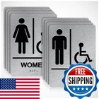 Dallahasee Ada Braille Handicap Bathroom Sign With Double Sided 3M Tape - Alumin New. Price: $64.01.