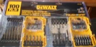 Dewalt Pc Screwdriving And Drilling SET-#DWAF100SET New. Price: $35.00.