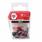 Milwaukee 48-32-4607 #2 Square Recess Shockwave 1" Insert Bits (10PK) Free Ship New. Price: $10.00.