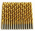 15 Disston Titanium 25/64" High Speed Steel Drill Bits Split Point Metal Gold New. Price: $26.99.