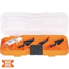 Klein Tools QRST3PC Premium All Purpose Quick Release Step Bit Kit, Piece New. Price: $109.98.