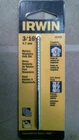 Irwin 61112 3/16" Rotary Masonry Drill Bit, Free Shipping New. Price: $10.00.