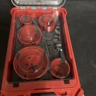 Milwaukee 49-56-9295 Big Hawg Carbide Hole Saw Kit (9-PIECE) With Packout Case New. Price: $139.95.