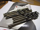 6.00MM X 102.0MM Oal 135 Split Black / Gold Hss Straight Jobber Drill Qty 8 New. Price: $25.00.