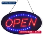 Kebe Led Open Sign, 19"X10" Bright High Visibility Advertisement Board Electric New. Price: $55.99.