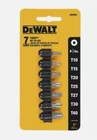 Dewalt DW2067 Torx Insert Bit Set, 7-PIECE New. Price: $11.99.