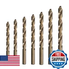 Drill America 7 Piece Cobalt Bit Set, Plastic Pouch Case, Dwdco Series New. Price: $44.67.