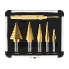 Rogaper Step Drill Set, 6 Pcs Titanium High Speed Steel W... New. Price: $40.76.