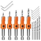 Lytool Drill Bit SET,5PCS For WOOD,1/4"... New. Price: $24.17.