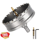 Rekckrul 4-1/4" Tct Carbide Hole Saw Metal Cutter Kit Pilot Bits New. Price: $44.99.